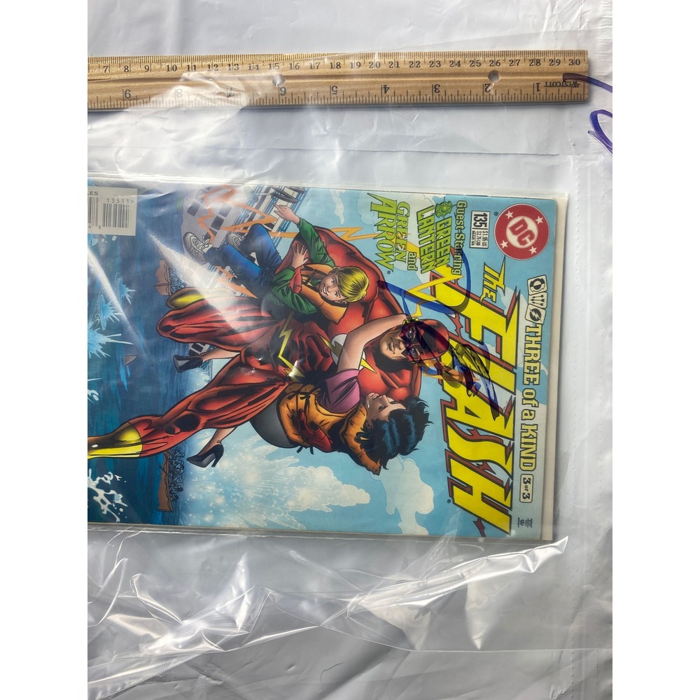 The Flash Comic Book Issue 135 Two Three of a Kind Guest Starring Green Lantern